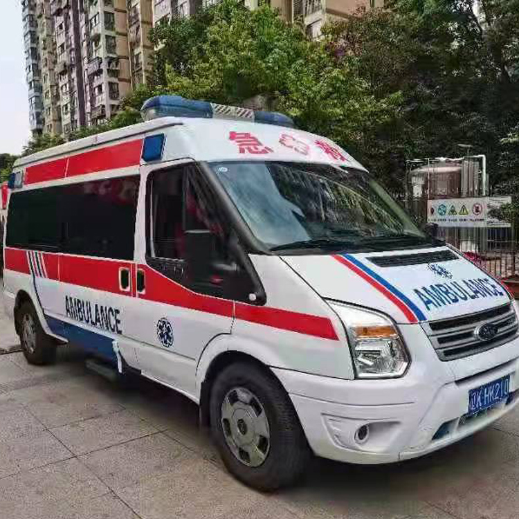 布尔津长途救护车护送病人返乡